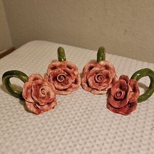 Capodimonte-style Napkin Rings